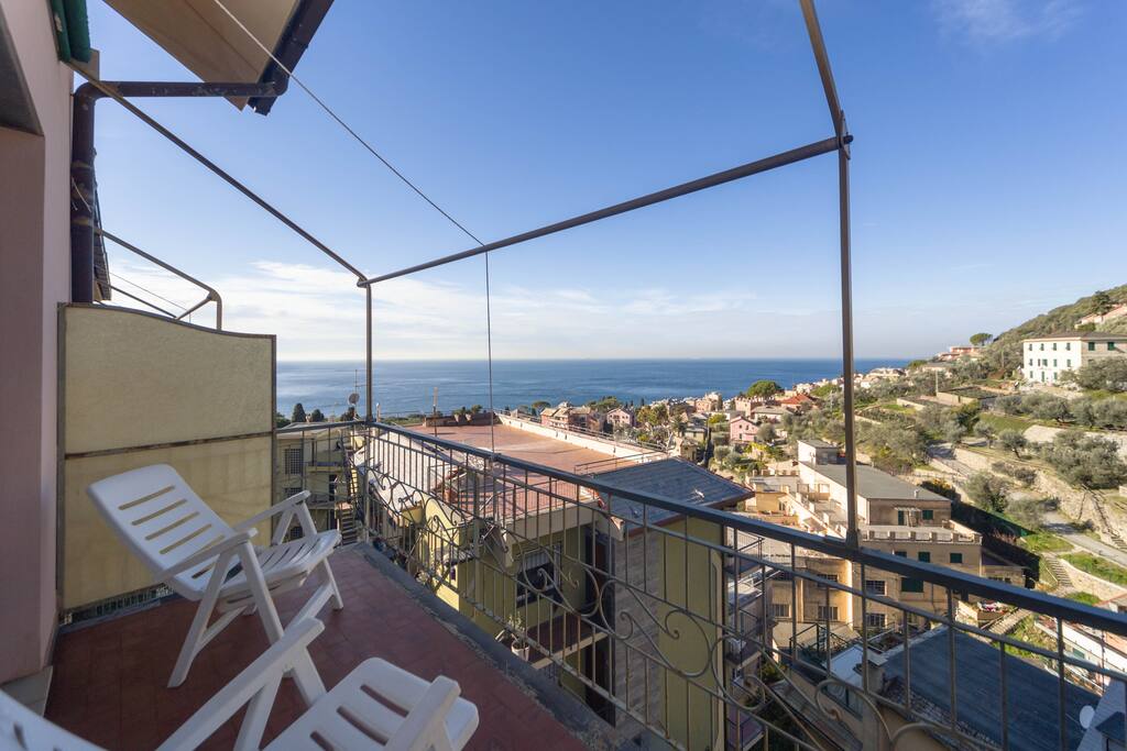 terrazza con vista mare