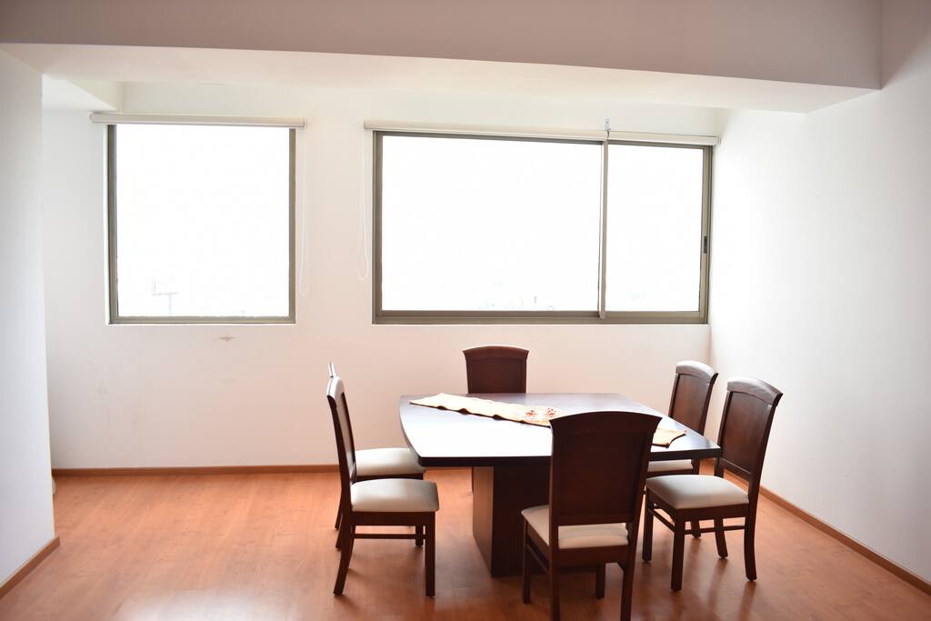 Comedor con vista a la Atlixcayotl