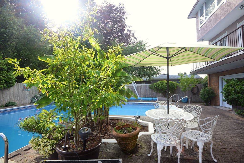 Enjoy a refreshing dip or relax by the pool