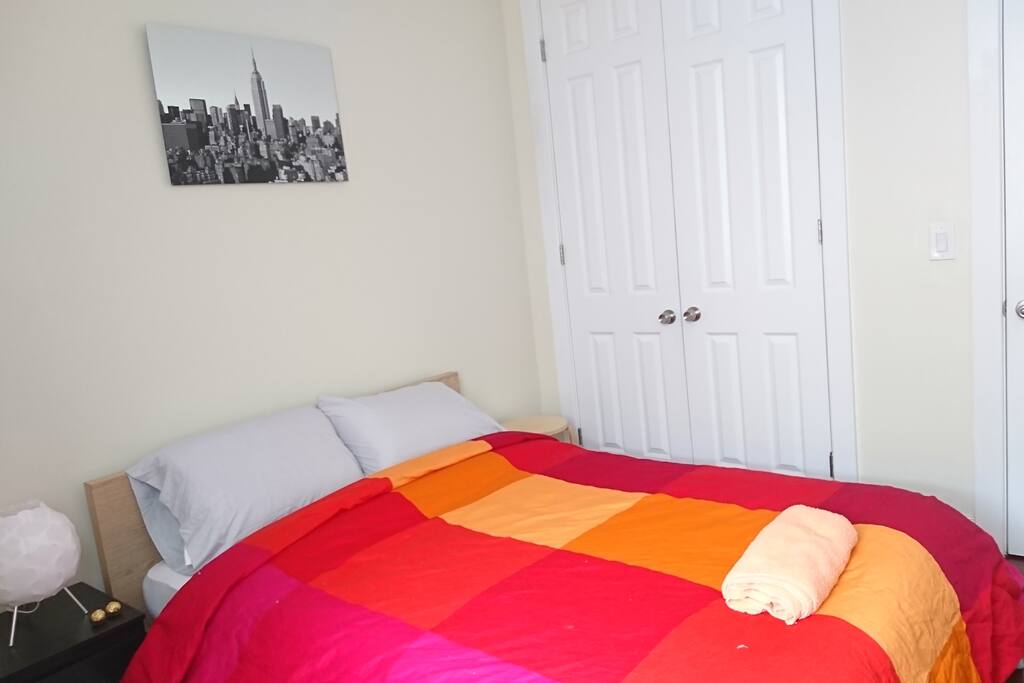 Clean and spacious Bedroom