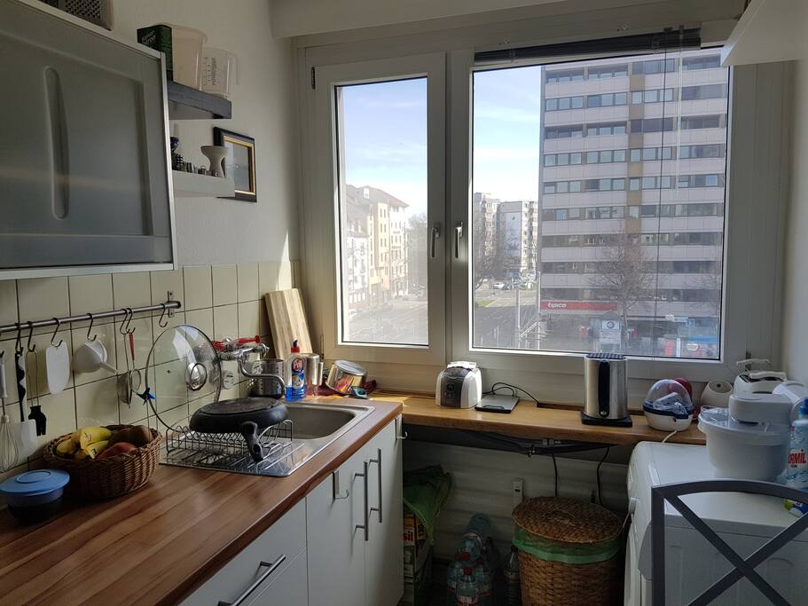 Ausblick aus der Küche