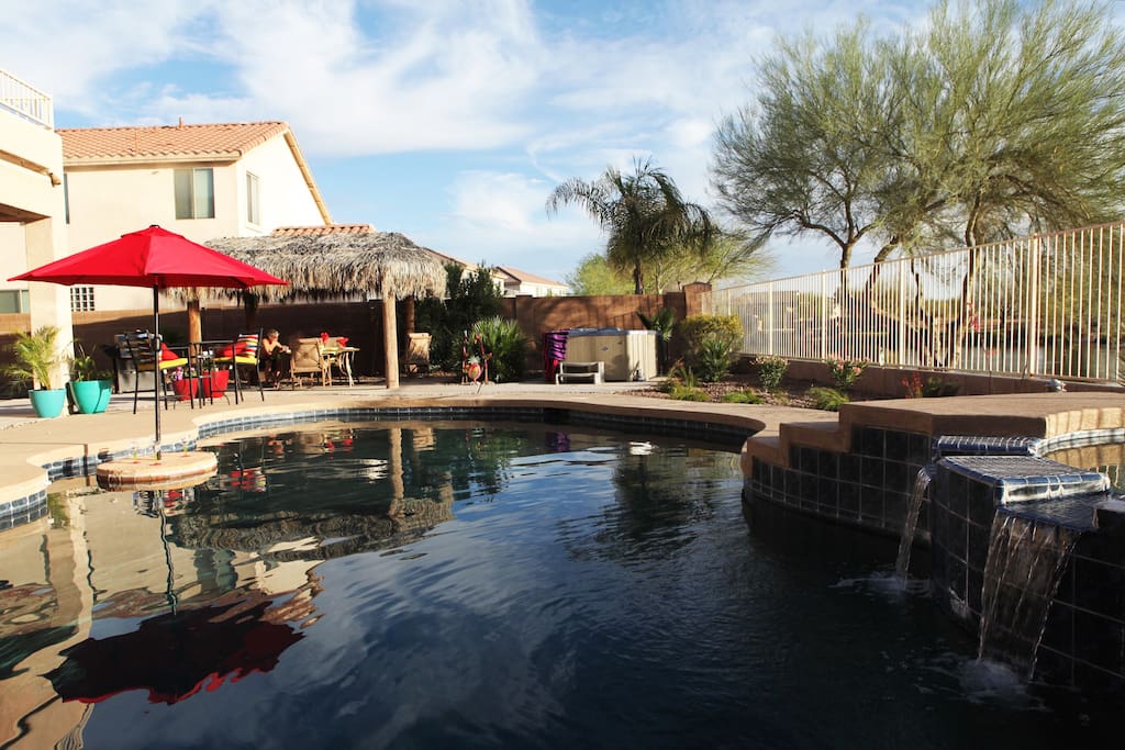A Poolside View