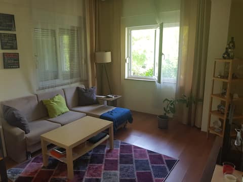 Doublex Flat close to beaches, Double Bedroom