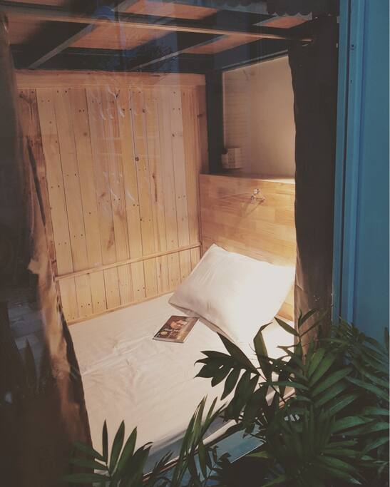 single bed in Dorm room