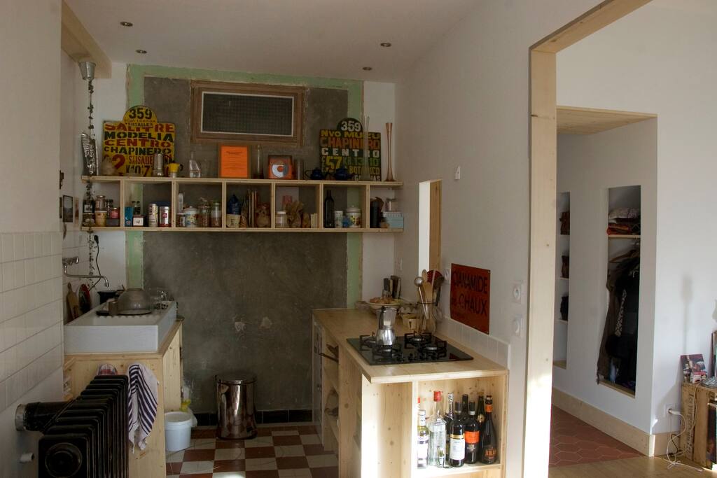 Une cuisine petite mais costaud !