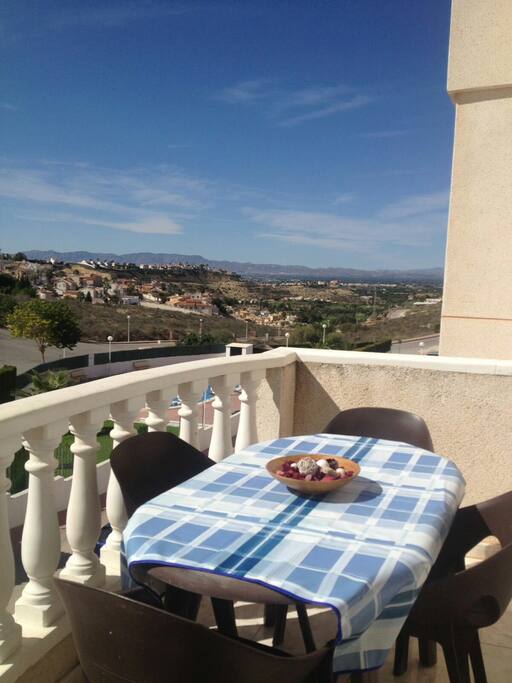 Sunny balcony
