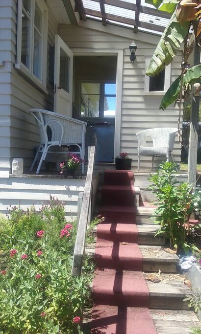 Side/rear entrance