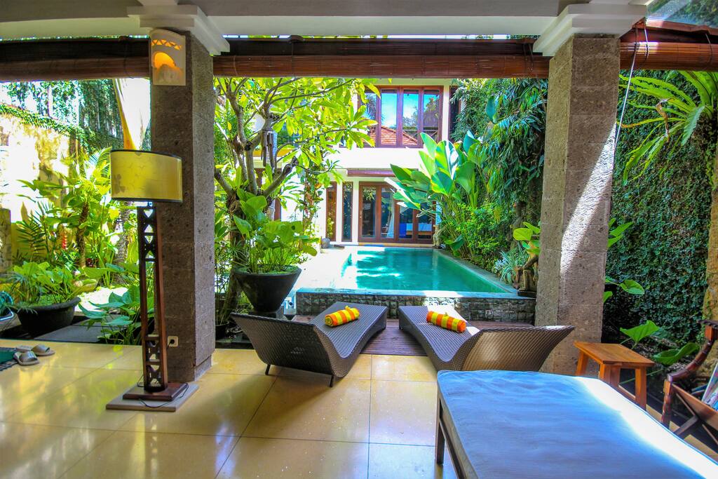 Private Infinity Pool and Garden.