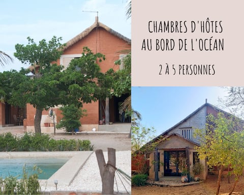 Bed & breakfasts by the ocean 2 to 5 pers.