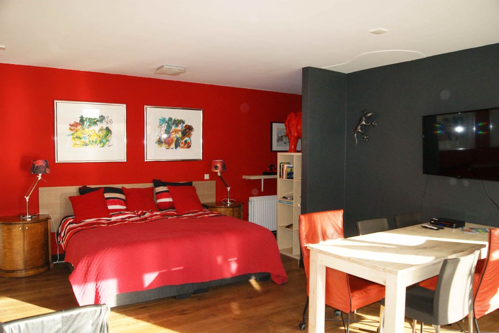 groot tweepersoonsbed