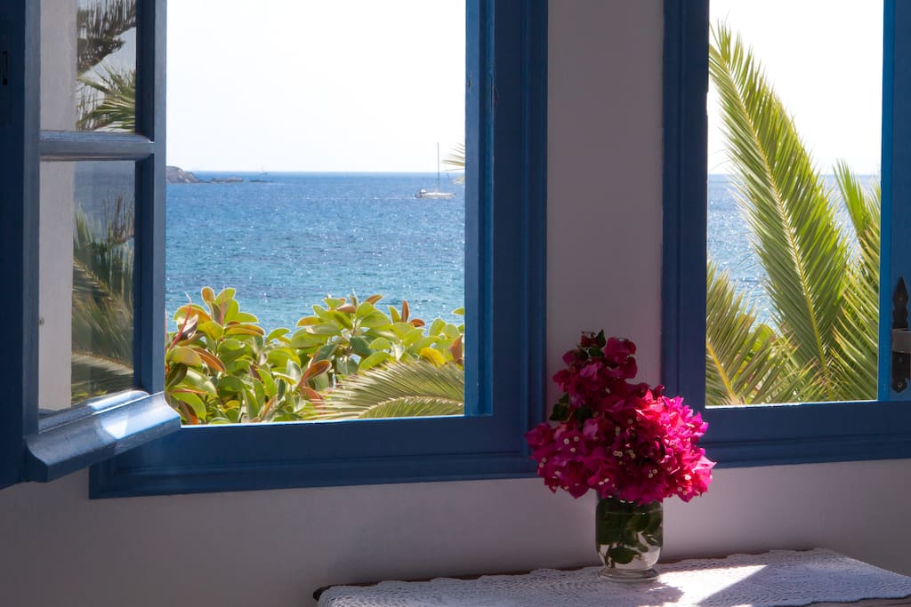 the view from the bedroom 1