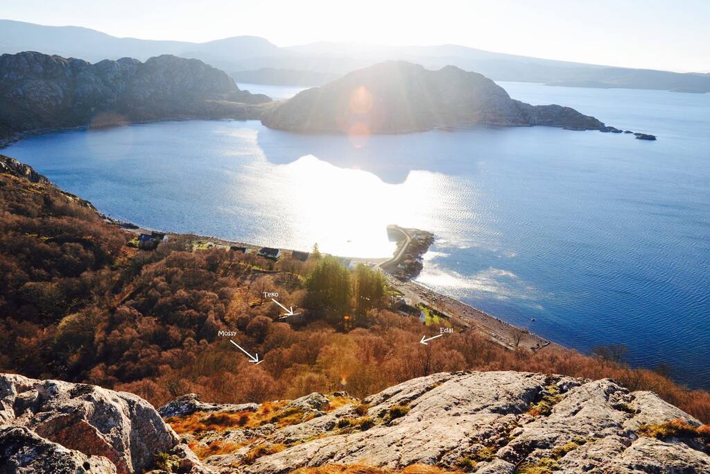 Cabin location, Diabaig
