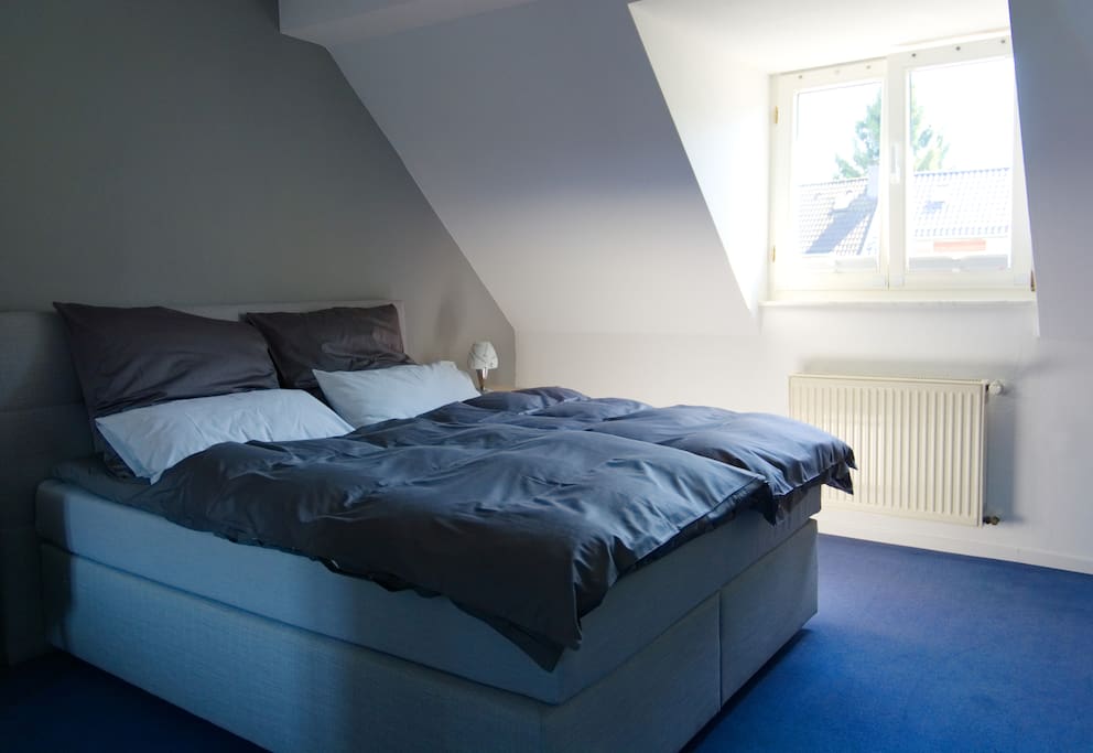 The master bedroom