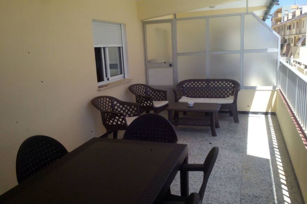 Terraza de 20 m²