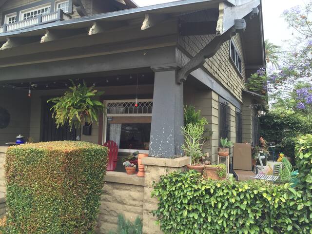 Rustic West Adams District Craftsman Home