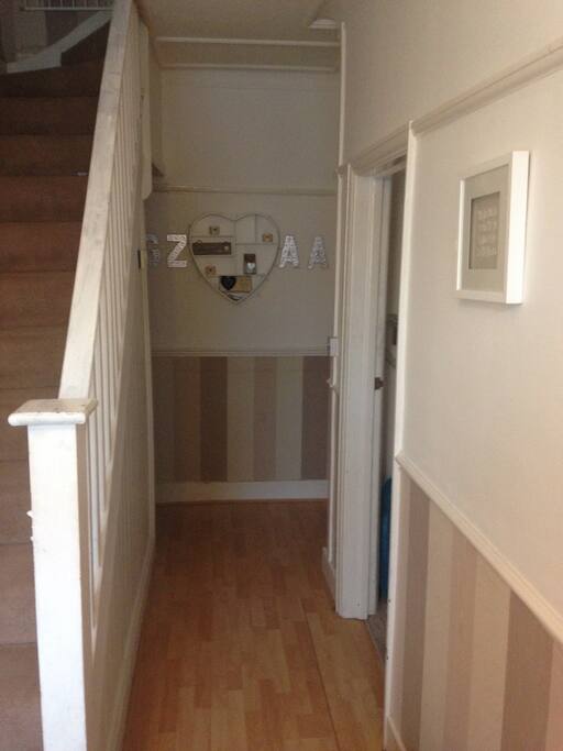 Scene when front door open