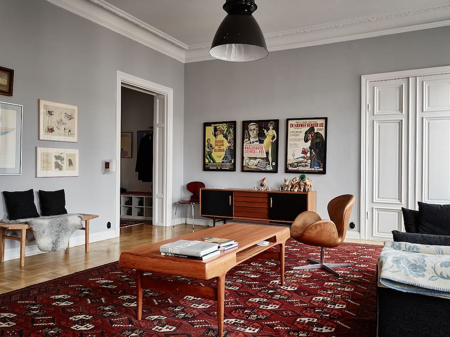 The living room