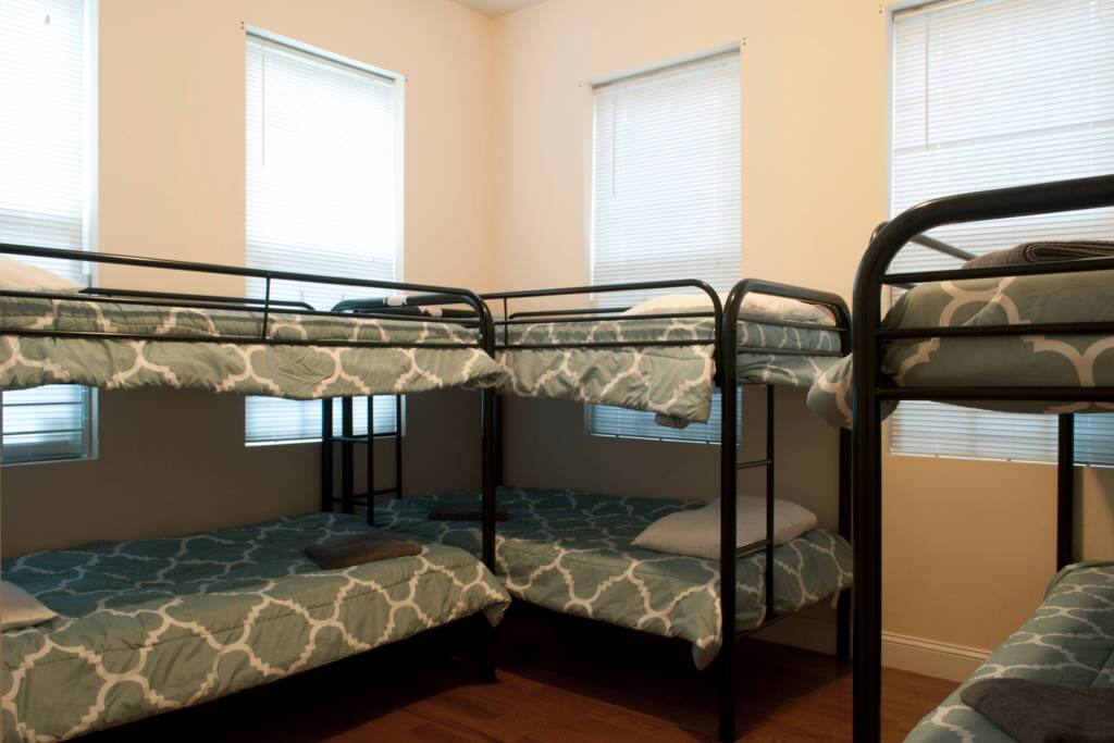 Quality beds with fresh sheets.