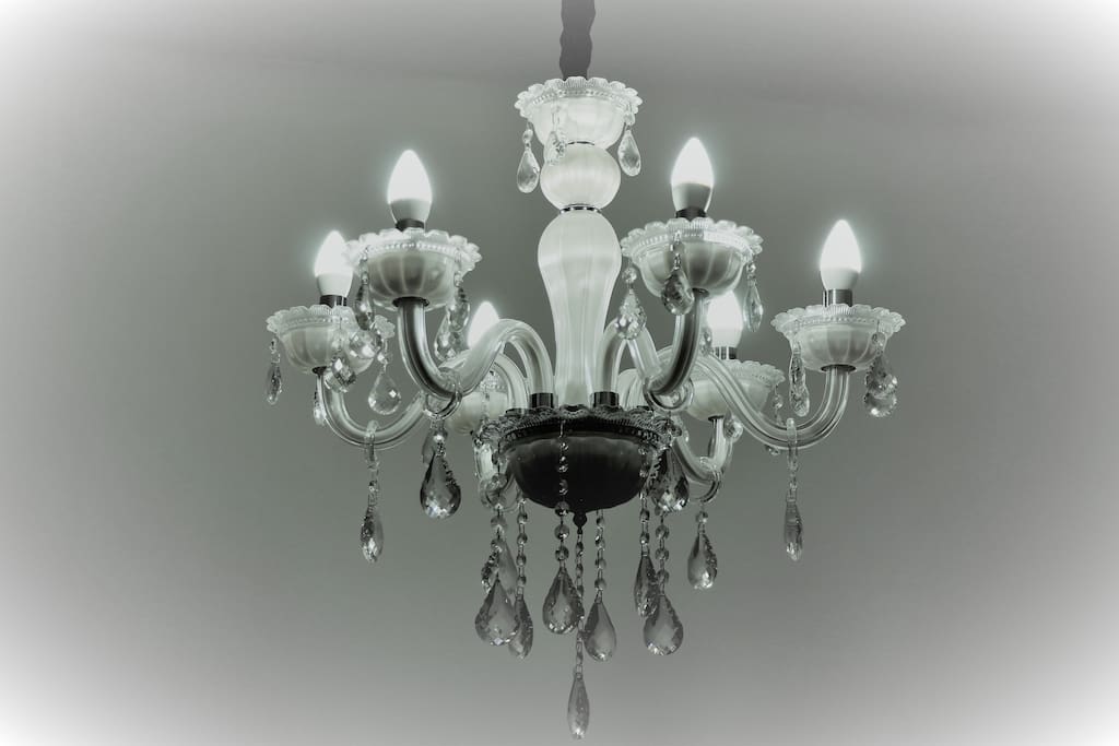 Chandelier in Room 1