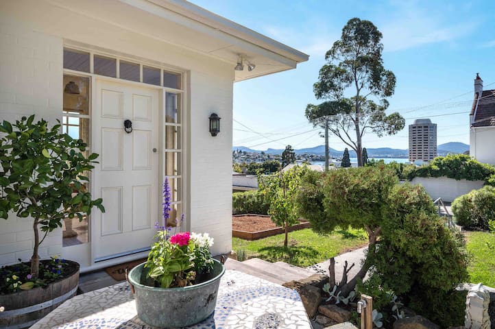 Sandy Bay with views & fireplace