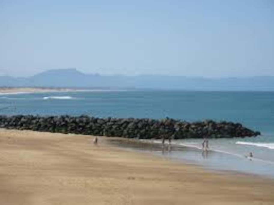 Main beach in Capbreton