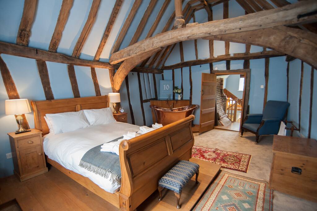 The Crown Post Suite Bedroom