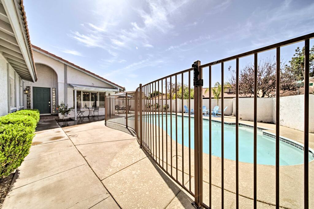 Boasting a private pool, this home comfortably sleeps up to 8 guests.