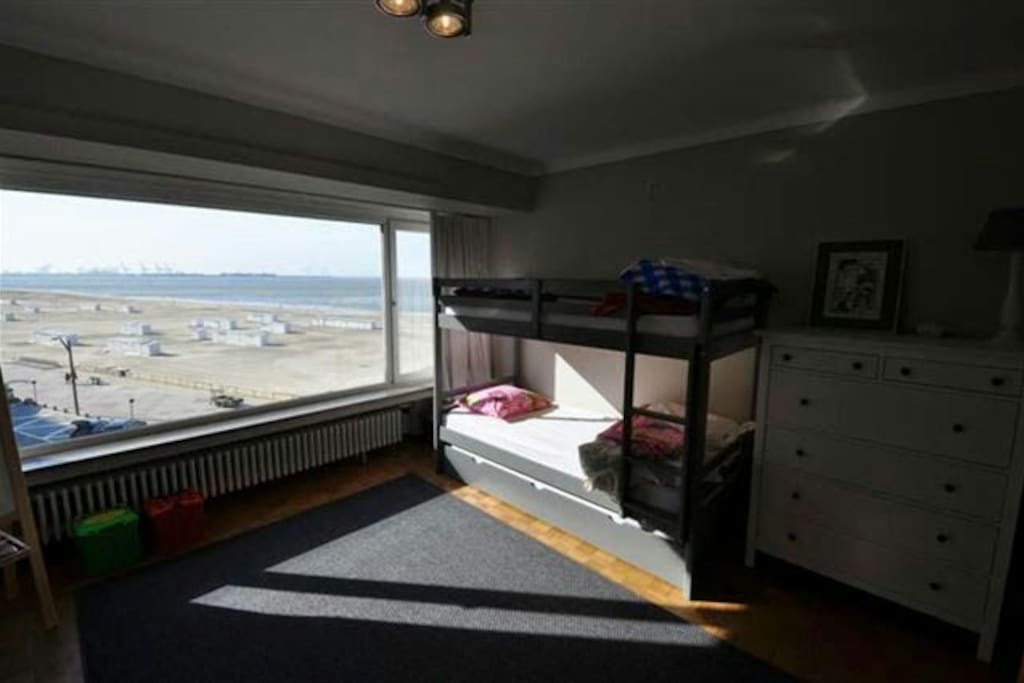 Seaview from all 3 bedrooms