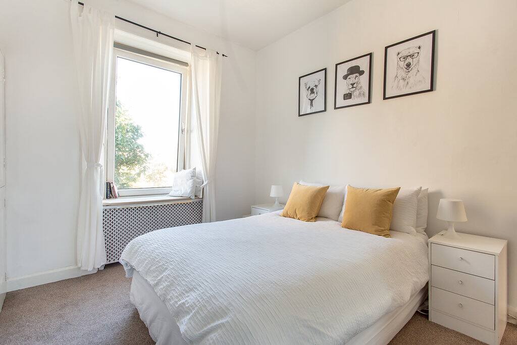 master bedroom - king size bed