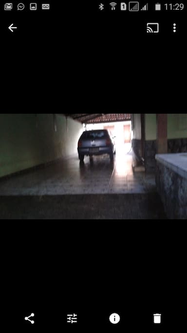 Garagem para sete carros