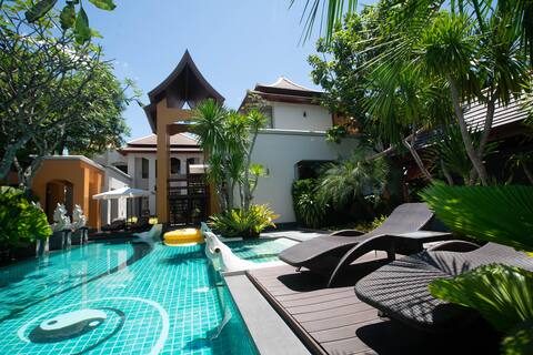 Quiet Luxury Private Pool Villa 1700sqm, City Pickup, Private Butler, Tropical Landscape Chill