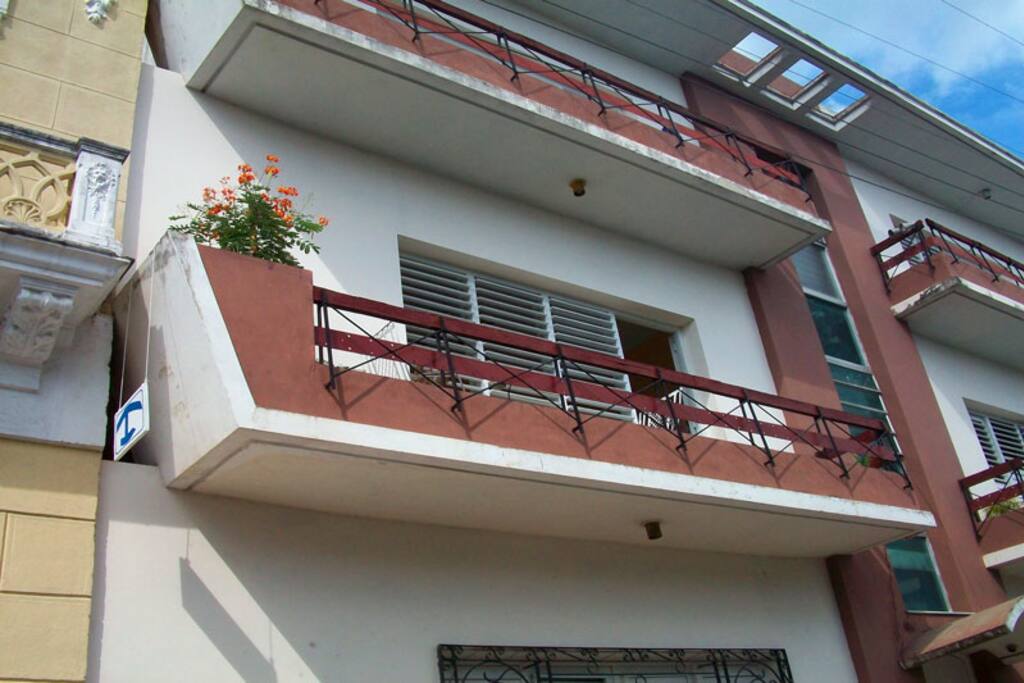 Balcony with garden
