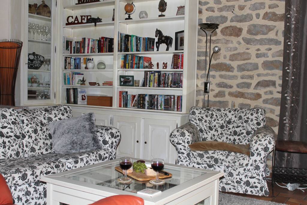 Large comfortable family lounge
