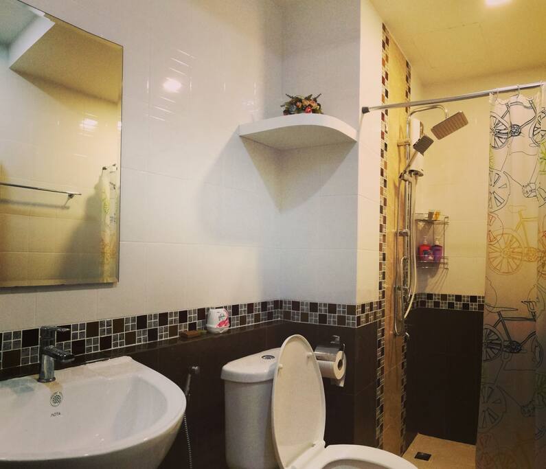 private bathroom attached.