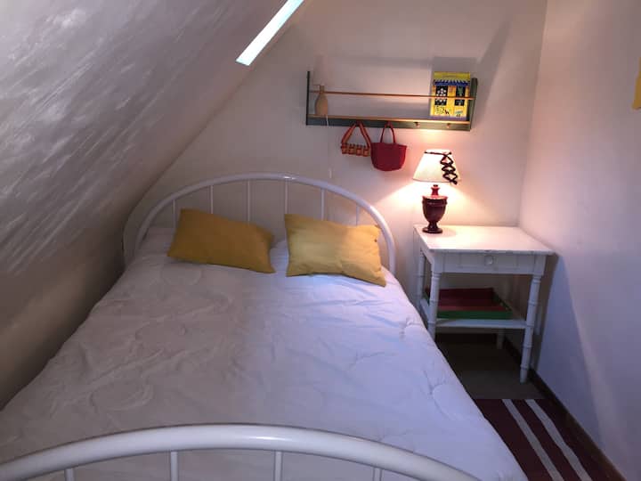 upstairs room