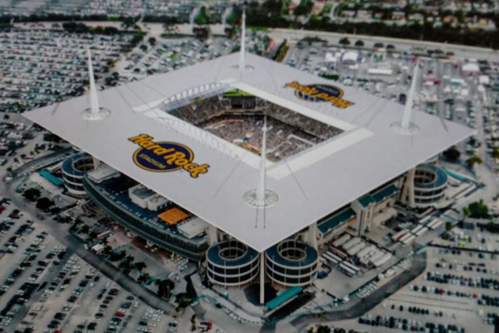 Close to the newly renovated Hard rock Stadium - 5 miles away