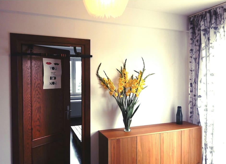 the door to your room