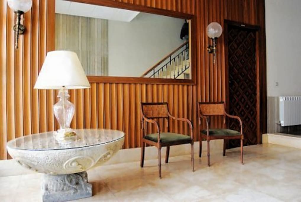 El hall de entrada