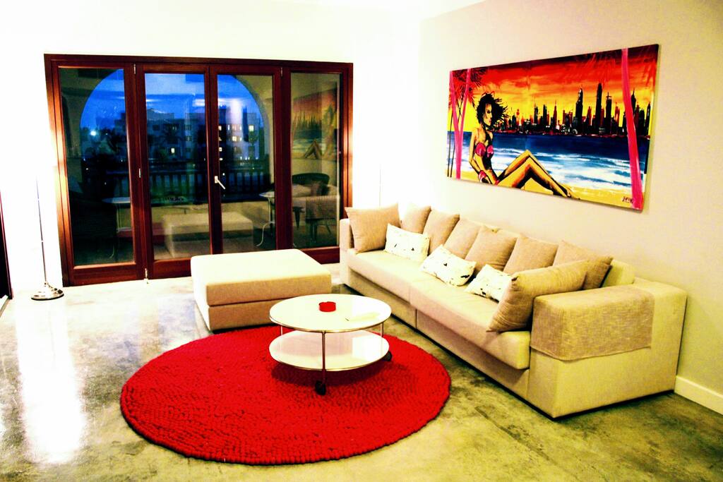 The living-room