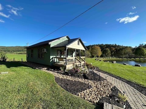 Cabin on the Pond