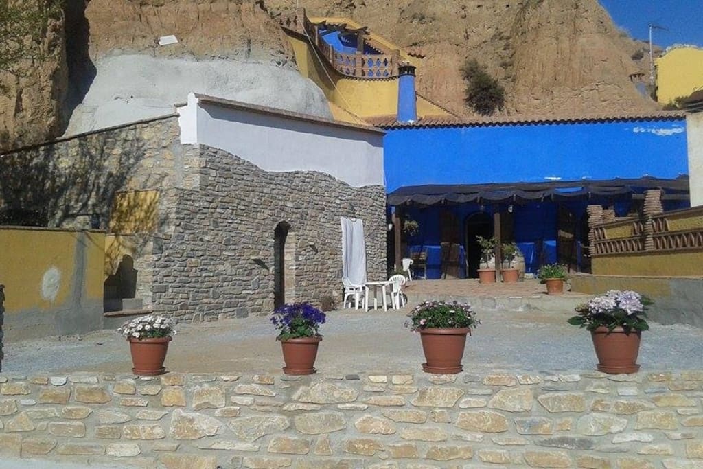 Panorama of the cave