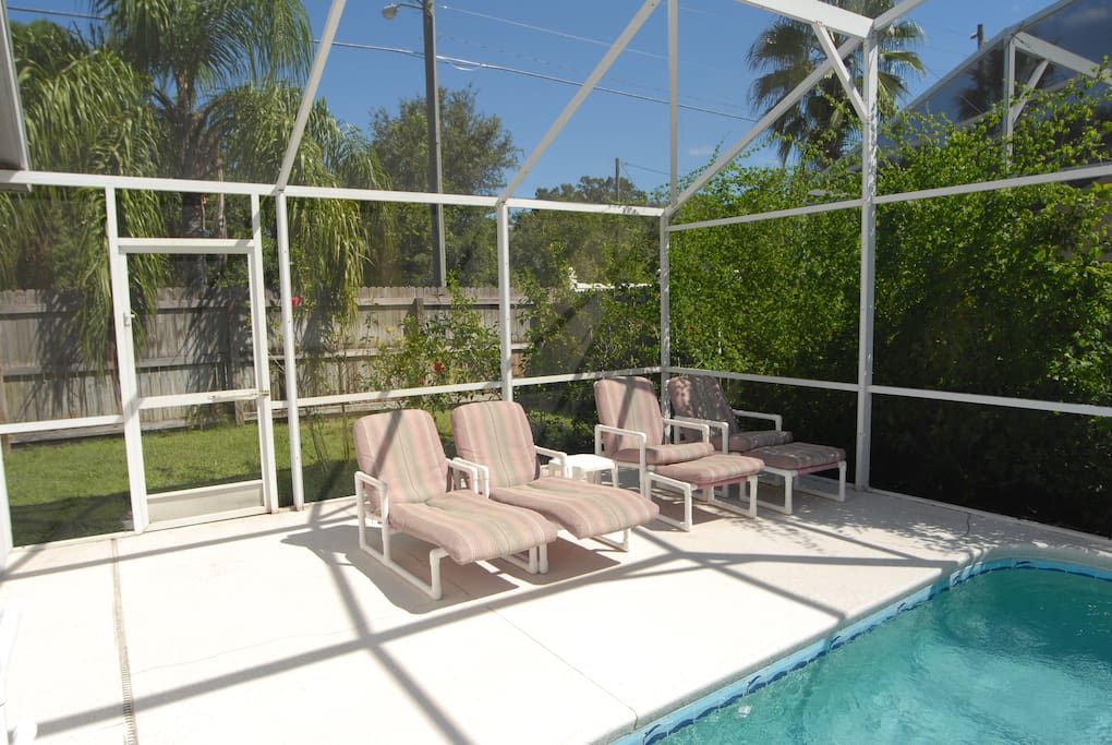 Lounge and yard