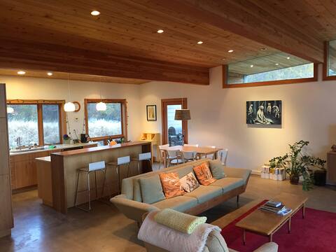 Modern home in the mountains