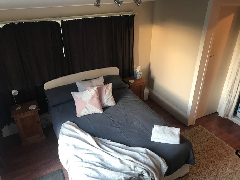 Nice comfy double bed