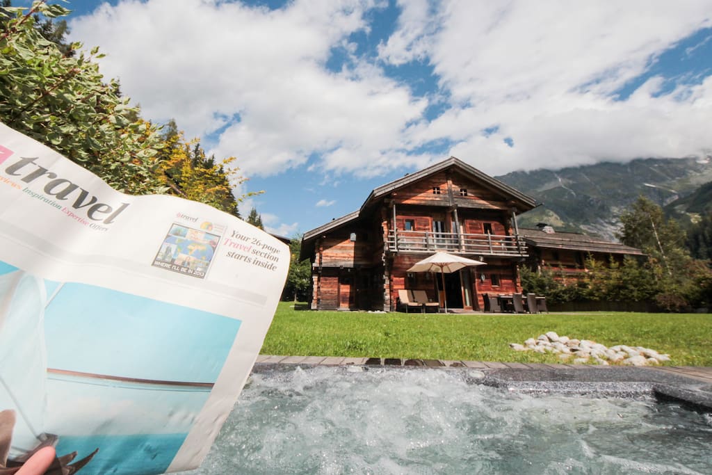 Chalet Smart Chamonix - Relax in the jacuzzi