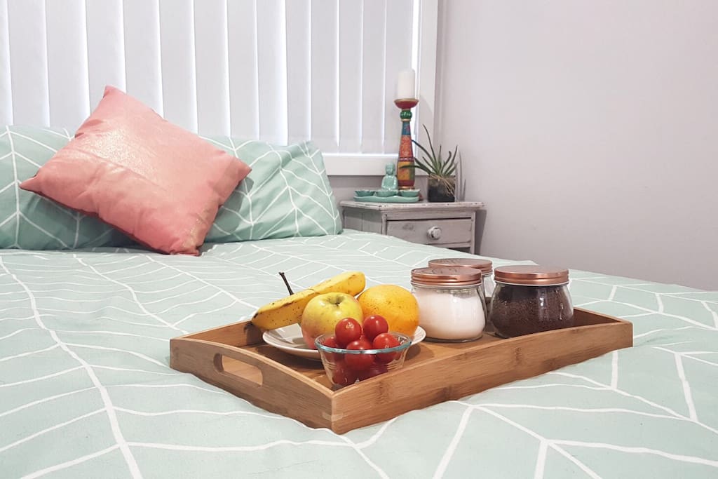 Luxurious queen bed