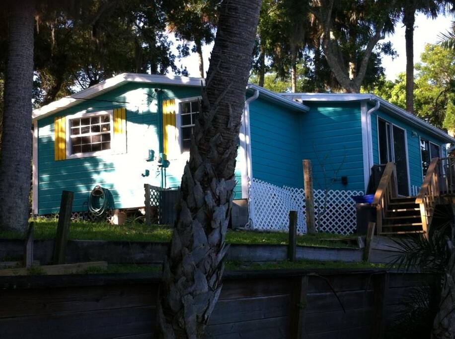 Back of cottage