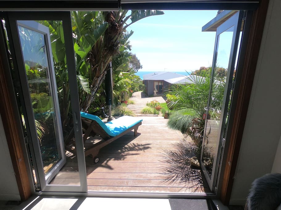 Outlook from the bedroom