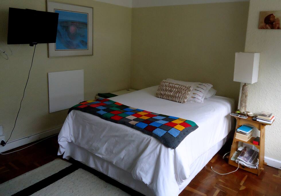 Bedroom 1 with TV