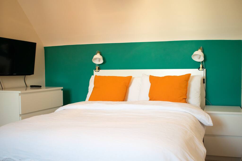 Comfortable and cosy double bed
